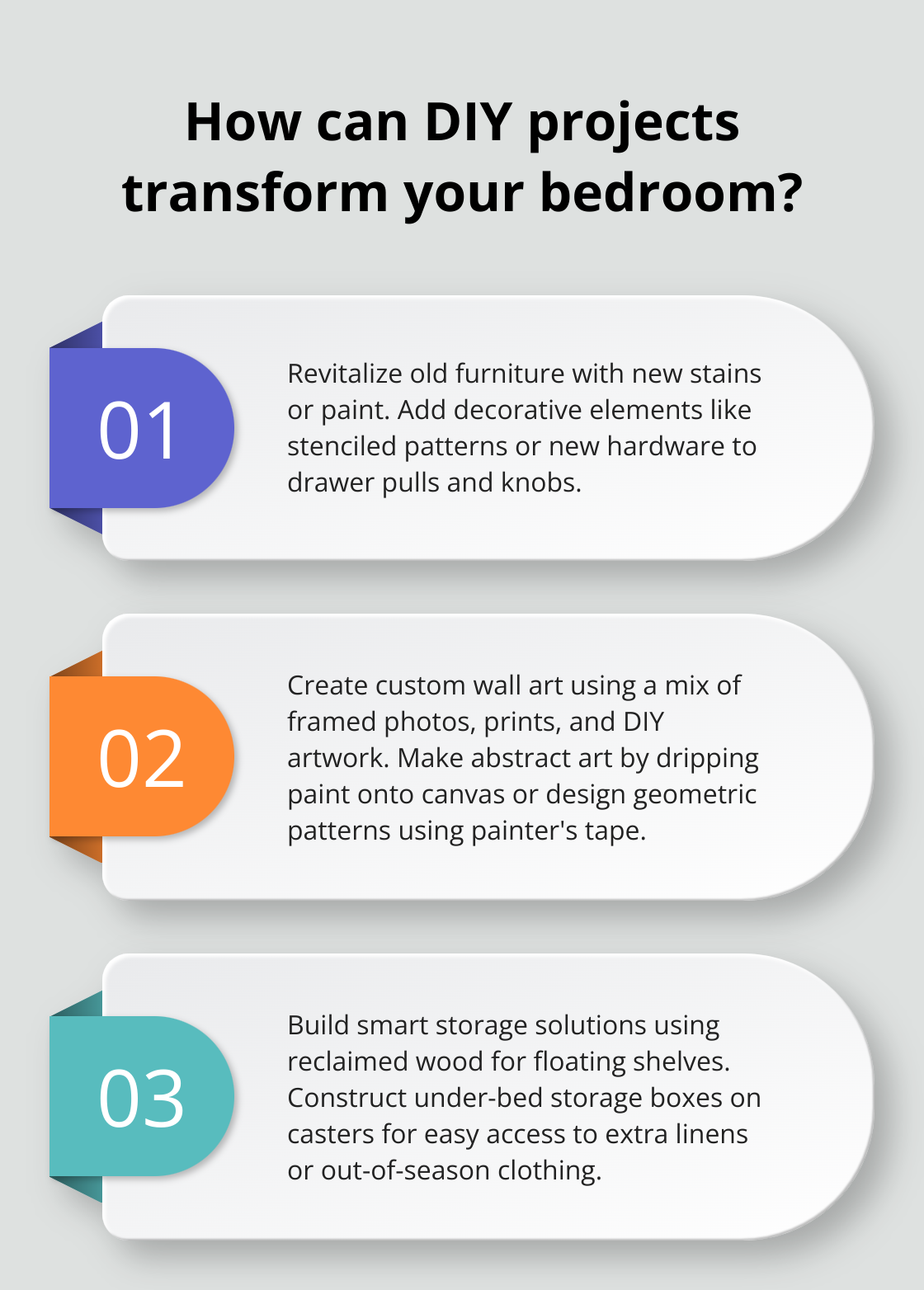 Fact - How can DIY projects transform your bedroom?
