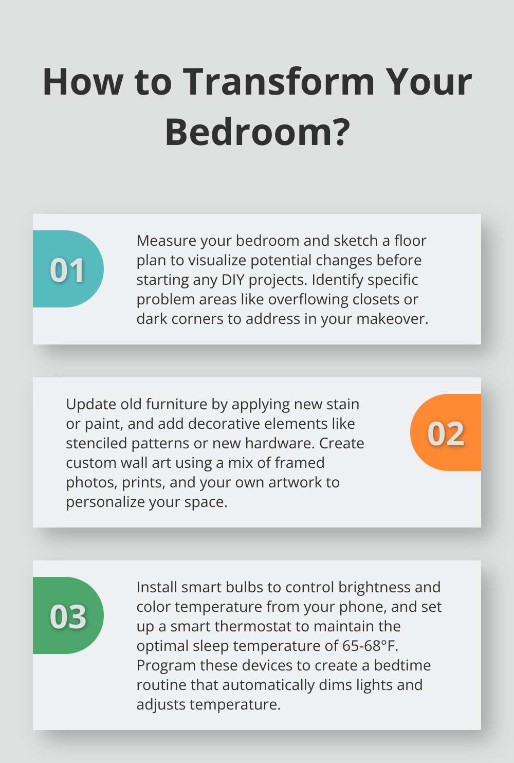 Fact - How to Transform Your Bedroom?
